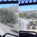 Captan Momento Exacto Cuando Tren Choca contra Maquinaria Pesada en Vías de Sonora