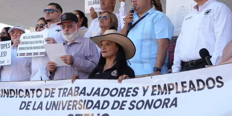 Universidad de Sonora en riesgo de huelga: sindicatos acusan caída salarial de 40%