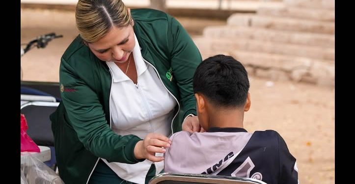 Aplica SSP más de 95 mil dosis de vacunas contra el sarampión en Sonora