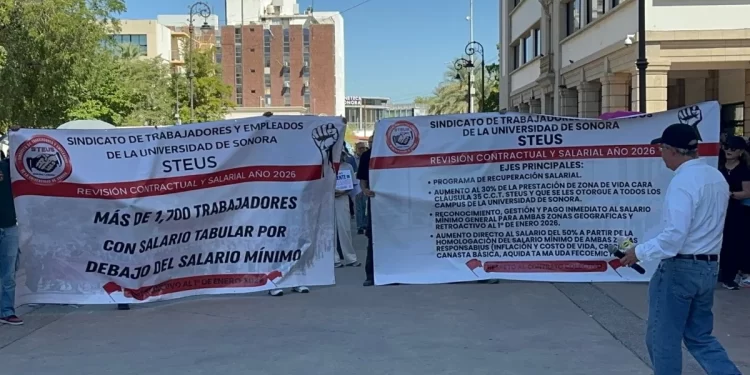 Sindicatos de la UNISON amenazan con huelga; exigen aumento salarial