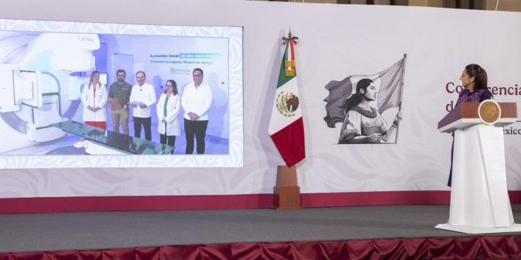Activa IMSS-Bienestar acelerador lineal para pacientes con cáncer en Sonora