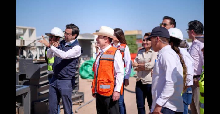 Invierten 180 millones de pesos en planta de tratamiento de residuos en Caborca