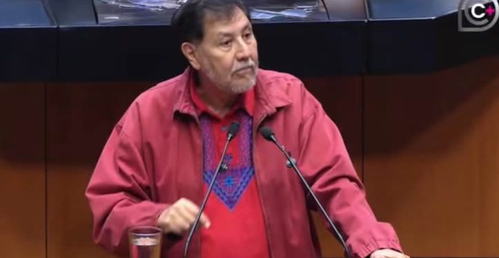 ¿Quién es el hijo de Noroña y por qué hay polémica por el sueldo que recibe?