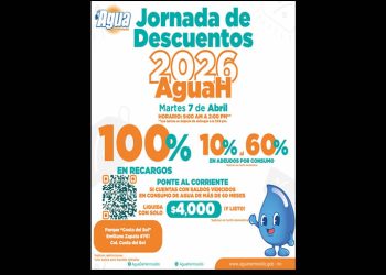 Realizará Agua de Hermosillo Jornada de Descuentos a deudores este martes 7 en colonia Costa del Sol
