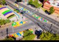 Hermosillo inicia proyecto de intervención vial “Asphalt Art” en Centro Histórico
