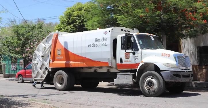 Sí habrá servicio de recolección de basura los día 1 y 5 de mayo: Ayuntamiento de Hermosillo