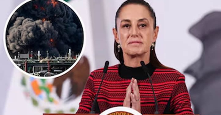 Sheinbaum asegura que incendio en Refinería Dos Bocas está controlado: no se reportan víctimas