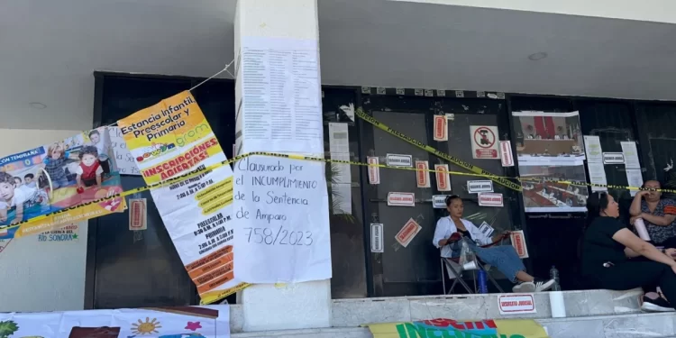 Congreso de Sonora cumple más 50 horas tomado por estancias infantiles en Hermosillo