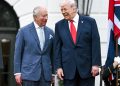 Los ‘dos reyes’, dice la Casa Blanca sobre Carlos III y Donald Trump