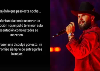 Carín León rompe el silencio tras falla en Supernova y culpa a la producción del evento