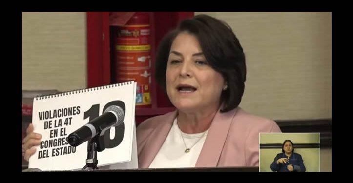 Protagonizan presidenta del Congreso y diputada de MC discusión por uso de la tribuna
