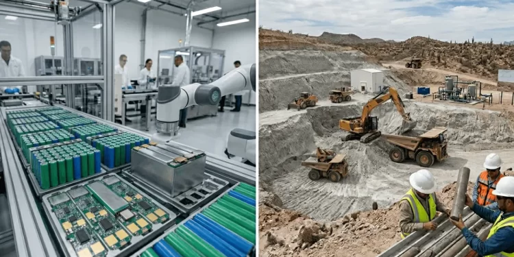 Litio global crece 4,503% y México queda fuera del mercado