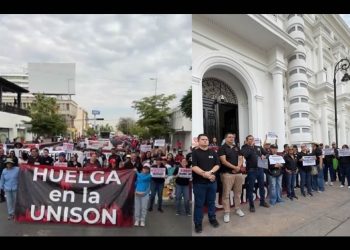 Se agota el tiempo y siguen sin acuerdos UNISON-SINDICATOS con la institución paralizada desde hace 13 días