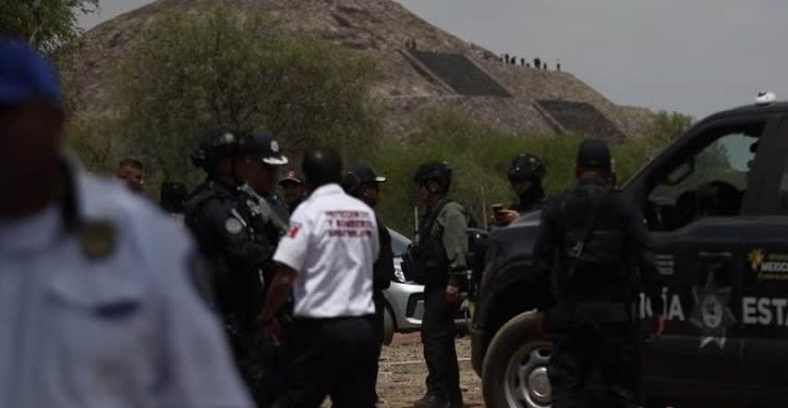 Ataque en Teotihuacán deja 13 lesionados de cinco nacionalidades; siete con impactos de bala y un menor entre las víctimas
