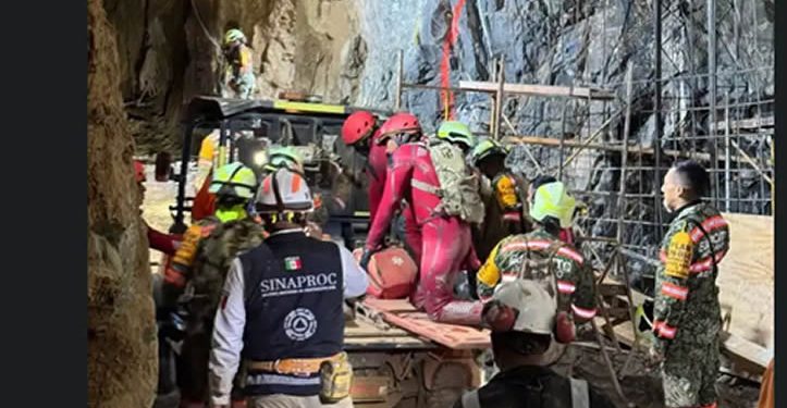Destaca Sheinbaum labor del Ejército en “asombroso rescate” de segundo minero en Sinaloa