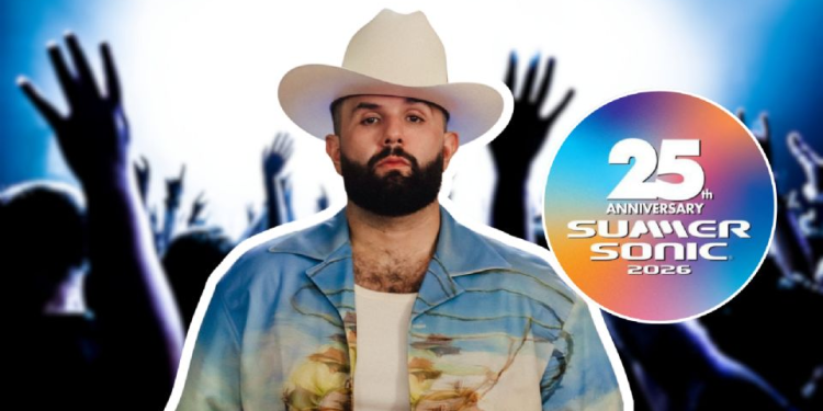 Carín León llevará el regional méxicano hasta Japón en el Summer Sonic 2026