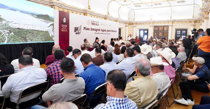 Inversión histórica de 11 mil 500 mdp para blindar el futuro hídrico de Sonora
