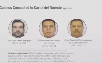 EUA Sanciona a Estos Casinos en México por Lavado de Dinero para el Cártel del Noreste