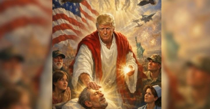 ‘Se supone que soy yo como doctor, curando a la gente’: Trump justifica su foto con IA