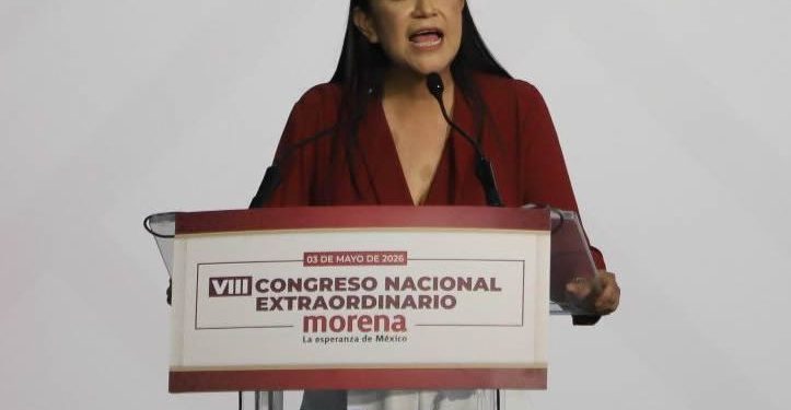 Ariadna Montiel, nueva presidenta de Morena; ‘esta dirigencia no tolerará corrupción’, afirma