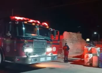 Persona Localizada Sin Vida tras Incendio en una Casa en San Luis Río Colorado