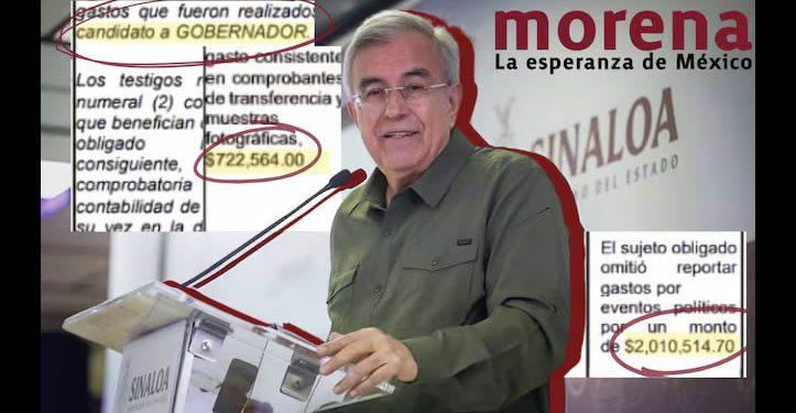 INE detectó irregularidades en campaña de Morena en Sinaloa por 82 mdp