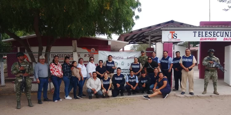 SEMAR Informa Inicio del “Programa de Atención Médica de Primer Contacto en Lugares de Difícil Acceso”, en su Tercera Fase, en el Estado de Sonora