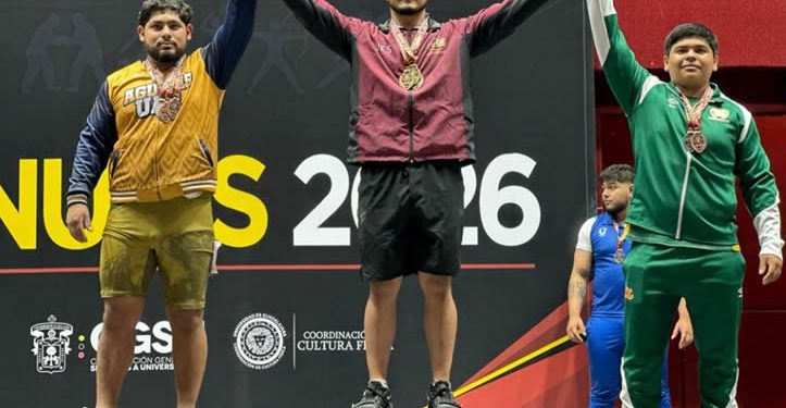 Berrendos de la UES conquistan segundo lugar nacional en halterofilia
