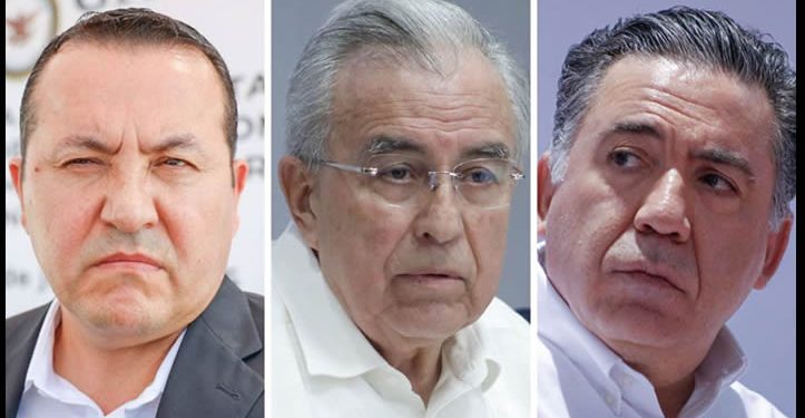 Comparecen Rocha Moya, Inzunza y vicefiscal con licencia de Sinaloa ante FGR