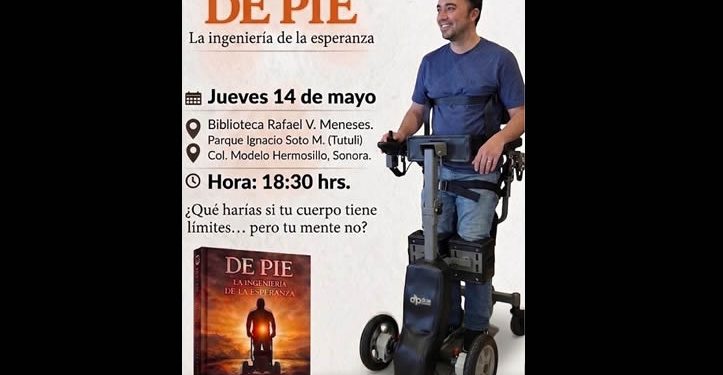 “De pie La Ingeniería de la Esperanza”: un libro de superación y empatía de ayudar a personas con discapacidad
