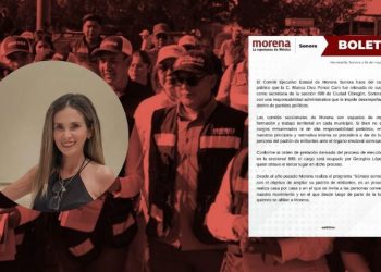 Georgina López Zepeda asume la sección 899 de Morena en Sonora tras la baja de Blanca Diva Ponce Caro