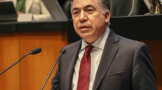 Senador Inzunza llega al Senado pero pide licencia ante “embestida mediática” en medio de acusaciones de Estados Unidos