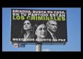 Cuelgan espectaculares y bloquean carreteras previo a la marcha de Morena contra Maru Campos