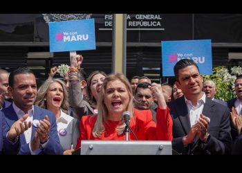 Maru Campos convierte en un mitin su comparecencia en la Fiscalía: “Me quieren fabricar un caso y convertirme en inculpada”