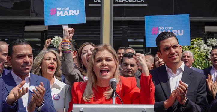 Maru Campos convierte en un mitin su comparecencia en la Fiscalía: “Me quieren fabricar un caso y convertirme en inculpada”