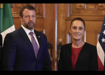 Sheinbaum acuerda con secretario de Seguridad de EE. UU. seguir colaborando con ‘respeto’