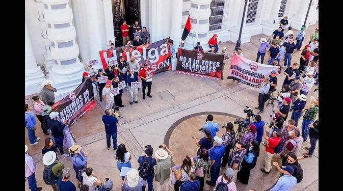 Presiona UNISON a maestros en huelga para que capturen y suban calificaciones al sistema, denuncia STAUS