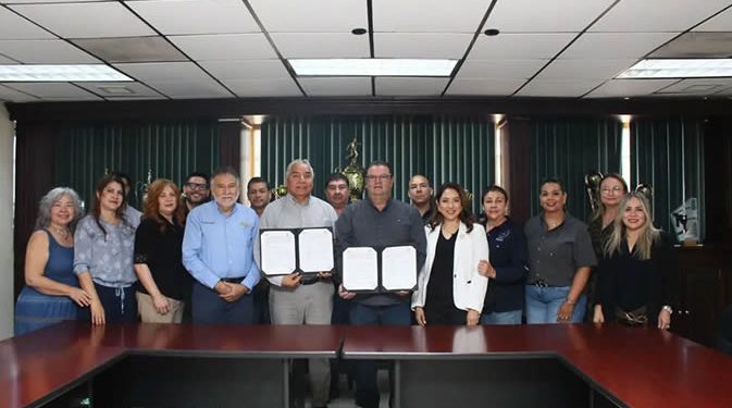 AIMMGM y la UTH firman convenio de colaboración educativa y tecnológica