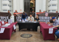 Sindicatos de la UNISON toman calles y el palacio de gobierno en jornada de protesta en Hermosillo
