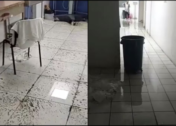 Lluvias exhiben crisis en hospital del ISSSTE en Hermosillo; piden a Sheinbaum que recorra las instalaciones