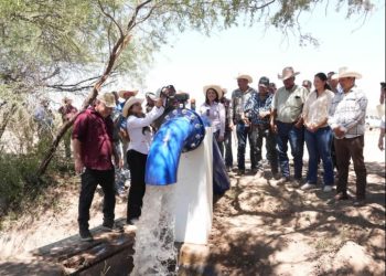 Mejoran suministro de agua en el Molino de Camou
