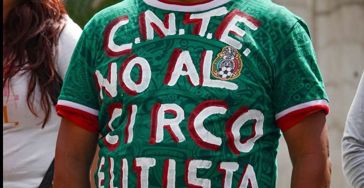 CNTE no se va, reforzará plantón en Ciudad de México