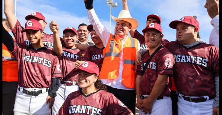 Durazo rehabilita y construye más de 200 espacios deportivos en 22 municipios de Sonora