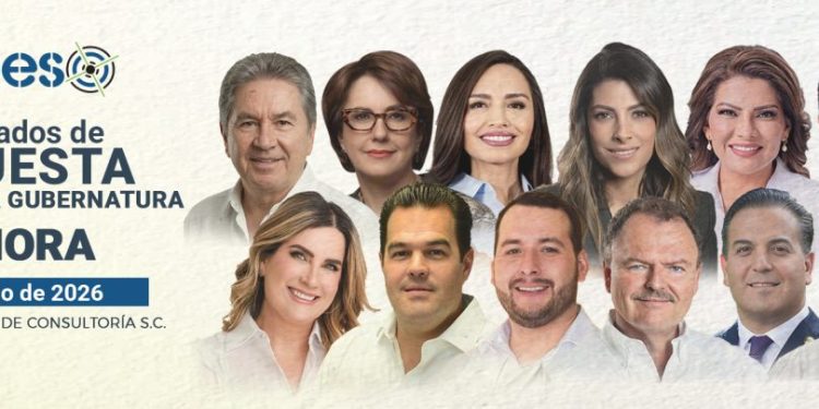 Encuesta a la gubernatura Sonora 2027: Junio 2026