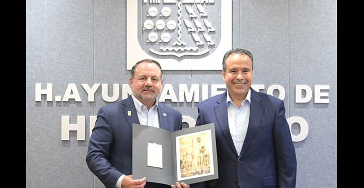 Alcaldes de Hermosillo y Yuma acuerdan cooperación en logística, tecnología y agua