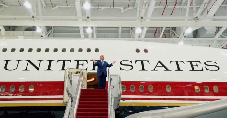 Trump estrena Air Force One… es un regalo de Qatar