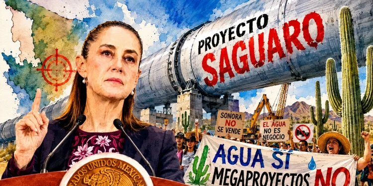 Sheinbaum confirma aprobación previa del proyecto Saguaro y anuncia revisión ambiental