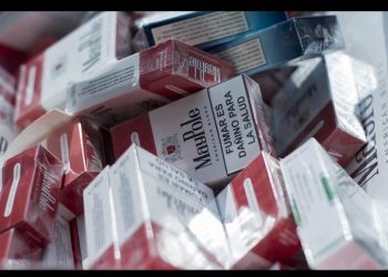 Suman 154 toneladas de cigarros ilegales decomisados en el AICM