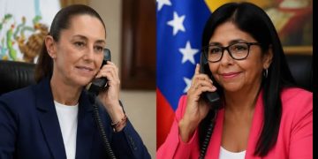 Sheinbaum anuncia llamada con Delcy Rodríguez para reforzar apoyo a Venezuela tras los sismos