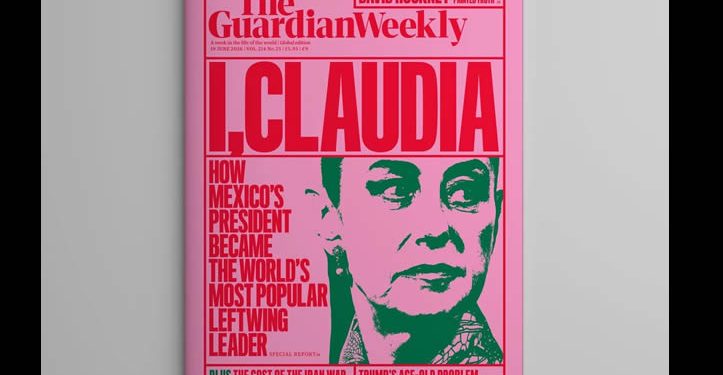 ‘Yo, Claudia’; The Guardian califica a Sheinbaum como “la líder de izquierda más popular del mundo”